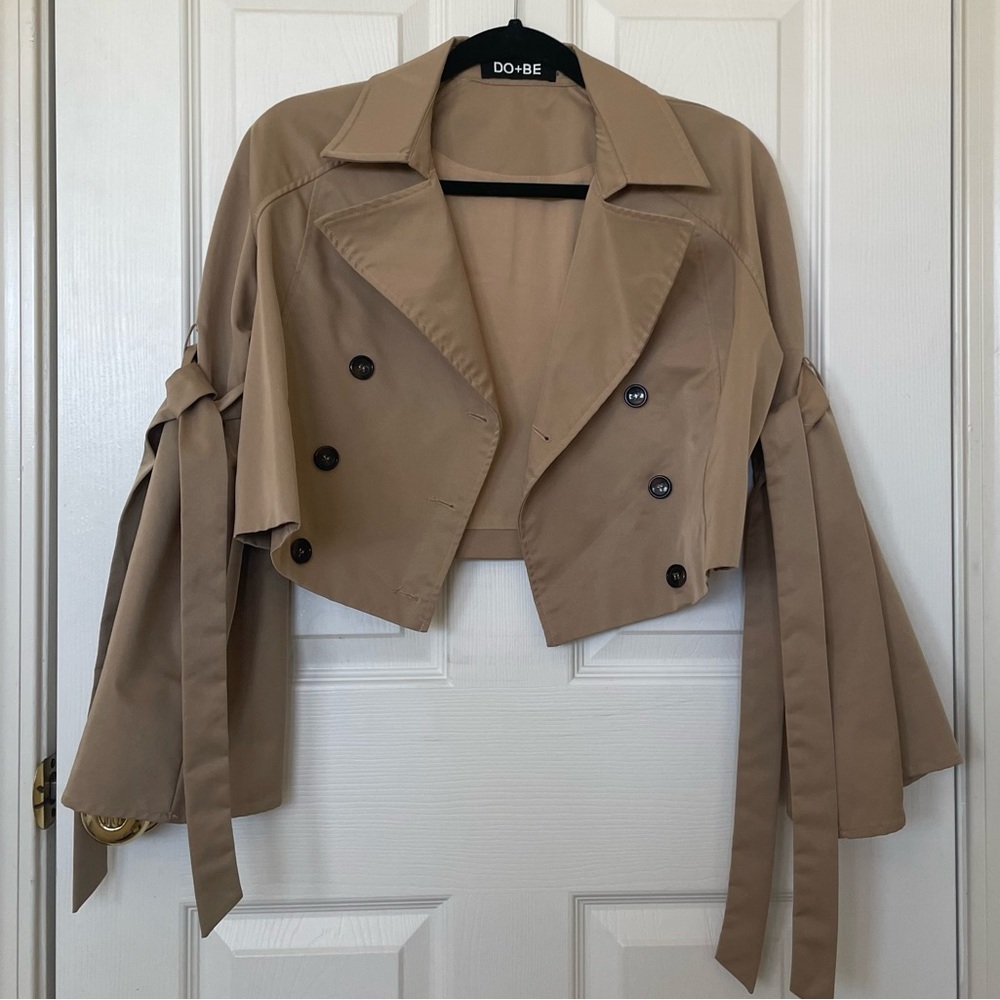 Cropped Blazer - image 2